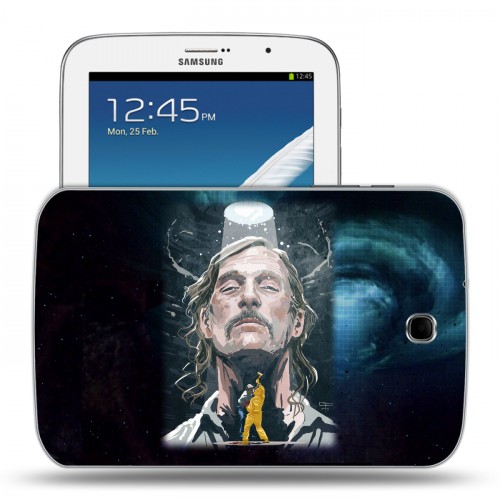 Дизайнерский силиконовый чехол для Samsung Galaxy Note 8.0 Настоящий детектив