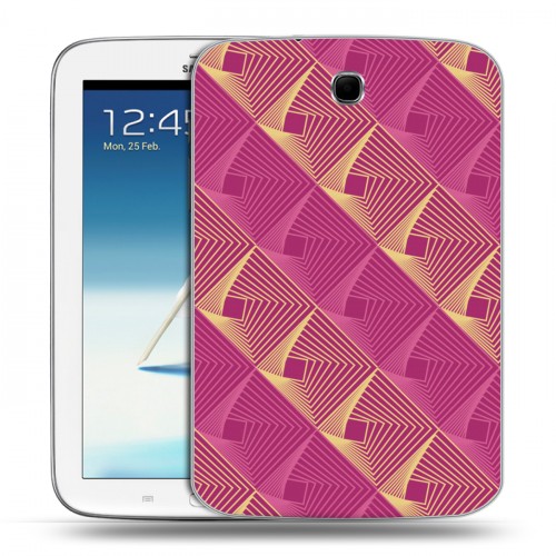 Дизайнерский силиконовый чехол для Samsung Galaxy Note 8.0 Геометрические вихри