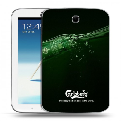 Дизайнерский силиконовый чехол для Samsung Galaxy Note 8.0 Carlsberg
