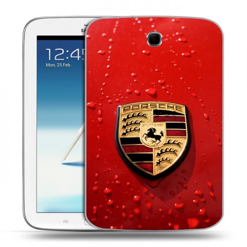 Дизайнерский силиконовый чехол для Samsung Galaxy Note 8.0 Porsche
