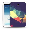 Дизайнерский силиконовый чехол для Samsung Galaxy Note 8.0 Геометрия радости