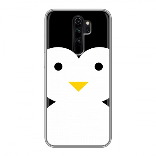 Дизайнерский силиконовый чехол для Xiaomi RedMi Note 8 Pro Пингвины