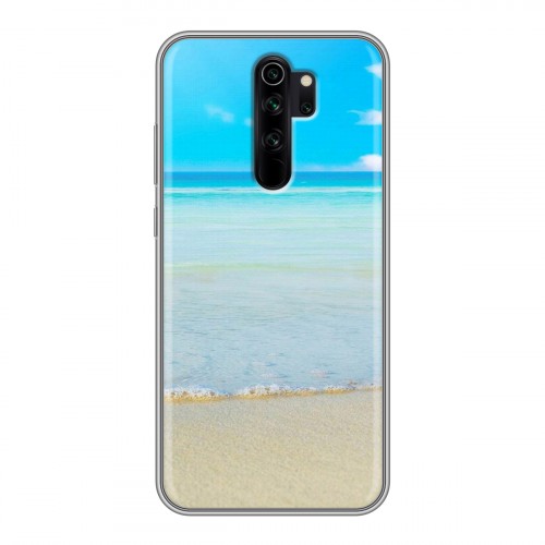 Дизайнерский силиконовый чехол для Xiaomi RedMi Note 8 Pro пляж
