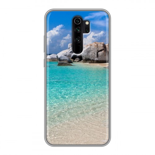 Дизайнерский силиконовый чехол для Xiaomi RedMi Note 8 Pro пляж