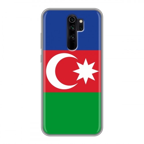 Дизайнерский силиконовый чехол для Xiaomi RedMi Note 8 Pro Флаг Азербайджана