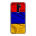 Дизайнерский силиконовый чехол для Xiaomi RedMi Note 8 Pro Флаг Армении