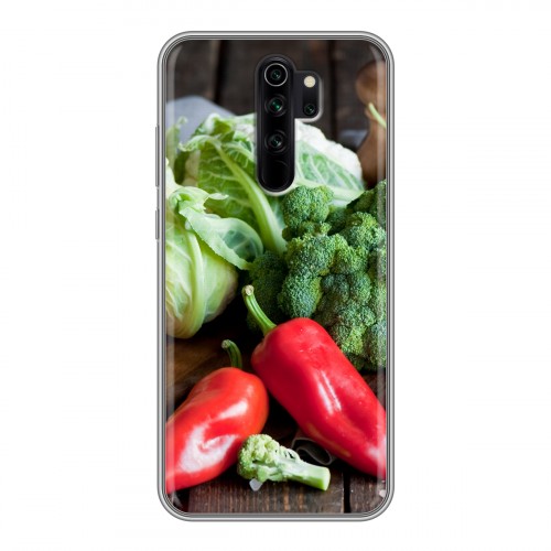 Дизайнерский силиконовый чехол для Xiaomi RedMi Note 8 Pro Овощи