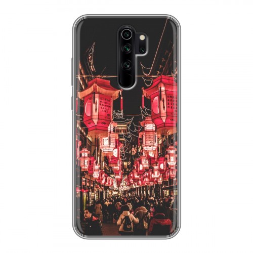 Дизайнерский силиконовый чехол для Xiaomi RedMi Note 8 Pro Китайский Новый Год