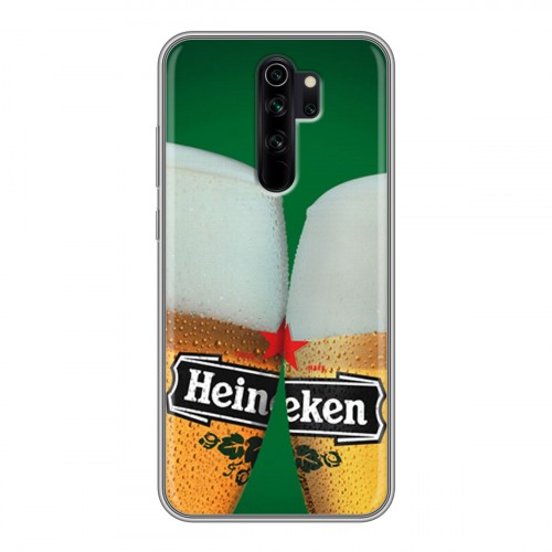 Дизайнерский силиконовый чехол для Xiaomi RedMi Note 8 Pro Heineken
