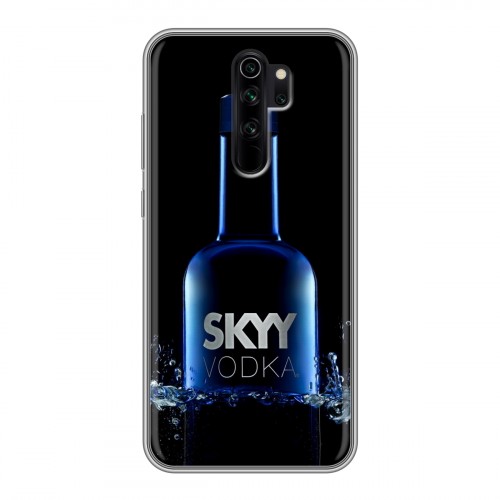 Дизайнерский силиконовый чехол для Xiaomi RedMi Note 8 Pro Skyy Vodka