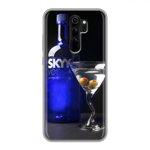 Дизайнерский силиконовый чехол для Xiaomi RedMi Note 8 Pro Skyy Vodka