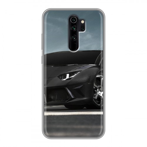 Дизайнерский силиконовый чехол для Xiaomi RedMi Note 8 Pro Lamborghini