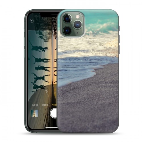 Дизайнерский пластиковый чехол для Iphone 11 Pro Max пляж