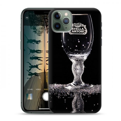 Дизайнерский пластиковый чехол для Iphone 11 Pro Max Stella Artois