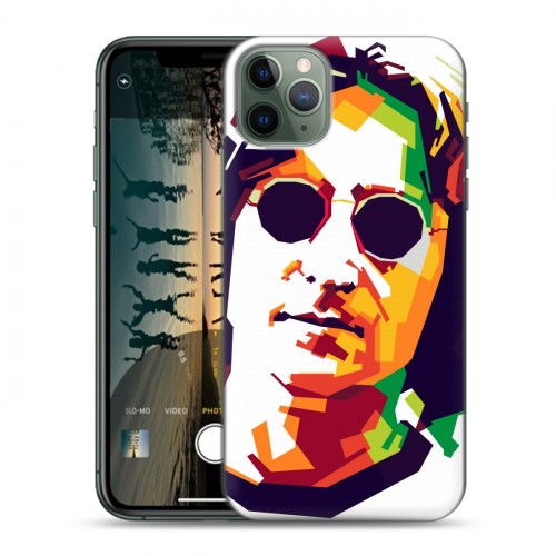 Дизайнерский пластиковый чехол для Iphone 11 Pro Max Джон Леннон