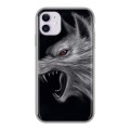 Дизайнерский силиконовый чехол для Iphone 11 Волки