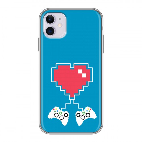 Дизайнерский силиконовый чехол для Iphone 11 День Святого Валентина