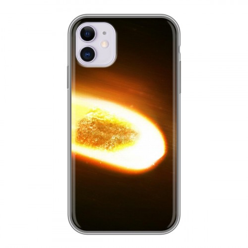 Дизайнерский силиконовый чехол для Iphone 11 Астероид