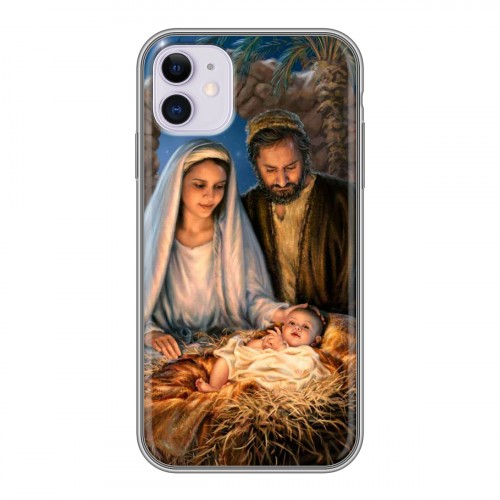 Дизайнерский пластиковый чехол для Iphone 11 Рождество Христово