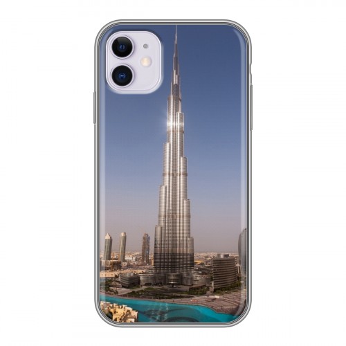 Дизайнерский пластиковый чехол для Iphone 11 Дубаи
