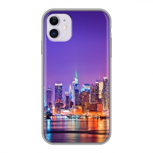 Дизайнерский пластиковый чехол для Iphone 11 Нью-Йорк