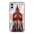 Дизайнерский силиконовый чехол для Iphone 11 Флаг Британии