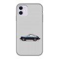 Дизайнерский силиконовый чехол для Iphone 11 Porsche