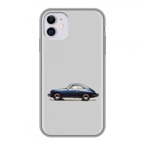 Дизайнерский пластиковый чехол для Iphone 11 Porsche