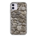 Дизайнерский силиконовый чехол для Iphone 11 Текстура камня