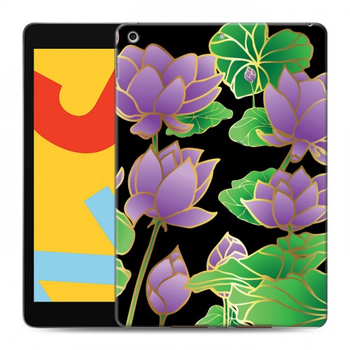 Дизайнерский силиконовый чехол для Ipad 10.2 (2019) Люксовые цветы