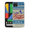 Дизайнерский пластиковый чехол для Google Pixel 4 Фарго
