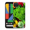 Дизайнерский пластиковый чехол для Google Pixel 4 Овощи