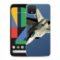 Дизайнерский пластиковый чехол для Google Pixel 4 Самолеты