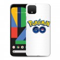 Дизайнерский силиконовый чехол для Google Pixel 4 XL Pokemon Go