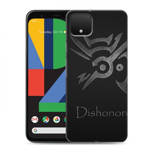 Дизайнерский силиконовый чехол для Google Pixel 4 XL Dishonored 2