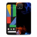 Дизайнерский силиконовый чехол для Google Pixel 4 XL Абстракции Дым