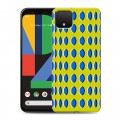 Дизайнерский пластиковый чехол для Google Pixel 4 XL Оптические иллюзии