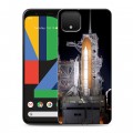 Дизайнерский пластиковый чехол для Google Pixel 4 XL Космодром