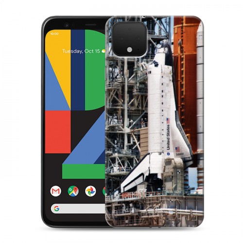 Дизайнерский пластиковый чехол для Google Pixel 4 XL Космодром