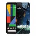 Дизайнерский пластиковый чехол для Google Pixel 4 XL Fallout