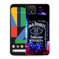 Дизайнерский пластиковый чехол для Google Pixel 4 XL Jack Daniels