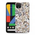 Дизайнерский пластиковый чехол для Google Pixel 4 XL Текстура камня