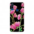 Дизайнерский силиконовый с усиленными углами чехол для Huawei Honor 9X Люксовые цветы
