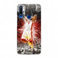 Дизайнерский силиконовый с усиленными углами чехол для Huawei Honor 9X НБА
