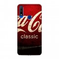 Дизайнерский силиконовый с усиленными углами чехол для Huawei Honor 9X Coca-cola