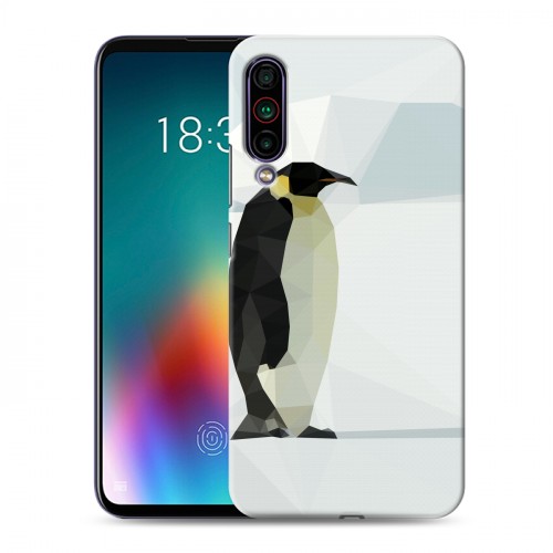Дизайнерский силиконовый чехол для Meizu 16T Пингвины