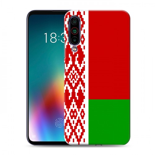 Дизайнерский силиконовый чехол для Meizu 16T Флаг Белоруссии