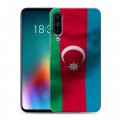 Дизайнерский силиконовый чехол для Meizu 16T Флаг Азербайджана