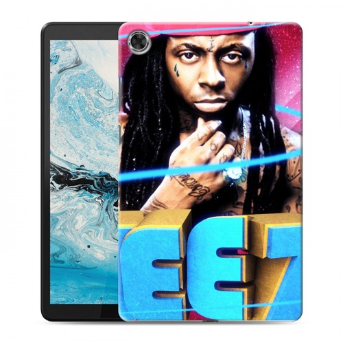 Дизайнерский силиконовый чехол для Lenovo Tab M8 Lil Wayne