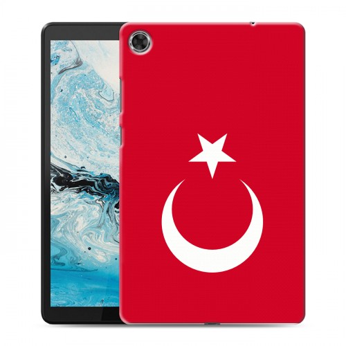 Дизайнерский силиконовый чехол для Lenovo Tab M8 Флаг Турции